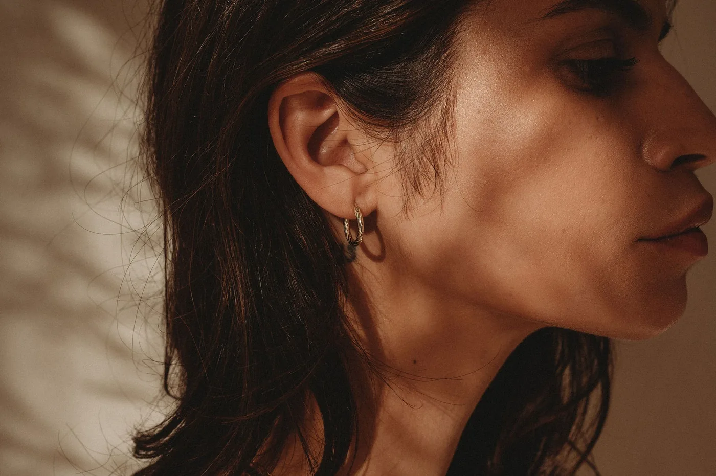Small Twisted Hoops - 14k Gold Filled — product image 2