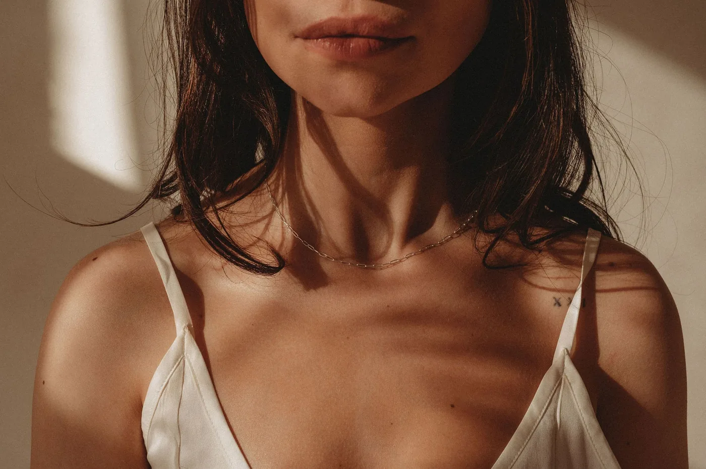 Staple Chain Necklace- Sterling Silver — product image 2