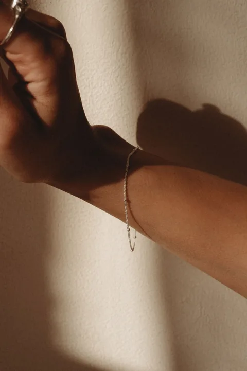 Saturn Chain Bracelet- Sterling Silver — product image 2