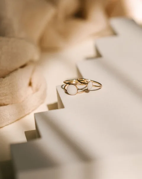 Mothers Milk Double Band Circle Ring - 14k Gold Filled — product image 11