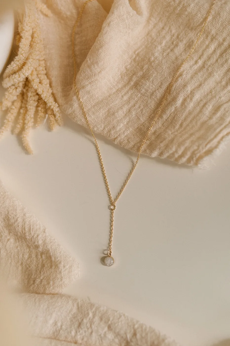 Cremation Drop Necklace - 14k Gold Filled — product image 6