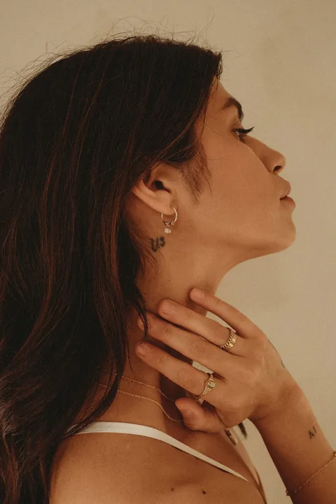 Mothers Milk Hoop Earrings- 14K Gold Filled — product image 2