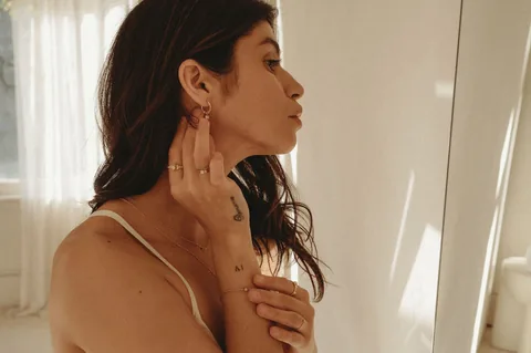 Mothers Milk Hoop Earrings- 14K Gold Filled — product image 3