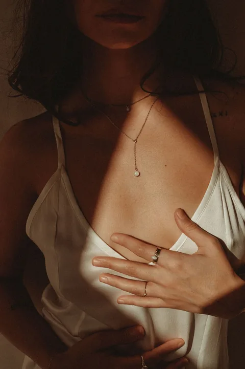 Cremation Drop Necklace - 14k Gold Filled — product image 2