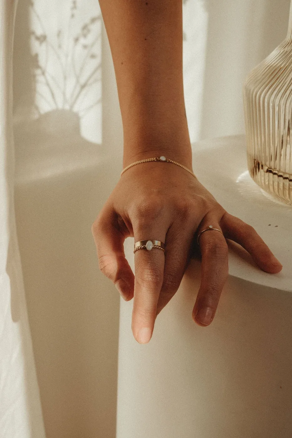 Mothers Milk Thick Curb Chain Bracelet- 14k Gold Filled — product image 3