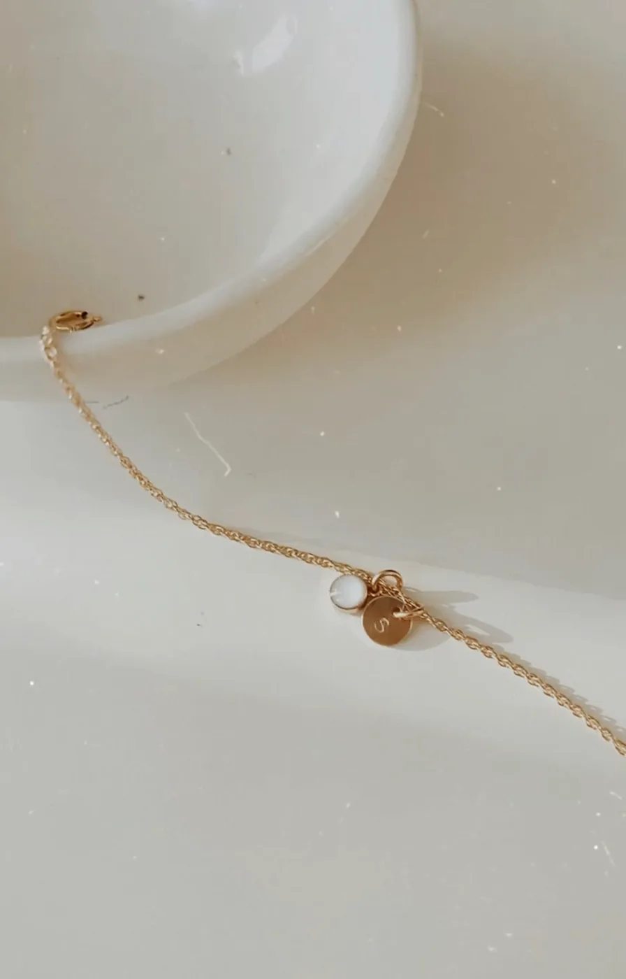 Mothers Milk Charm Bracelet - 14k Gold Filled — product image 3