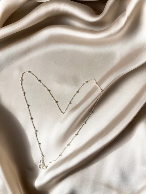 Saturn Chain Necklace - Sterling Silver — product image 7