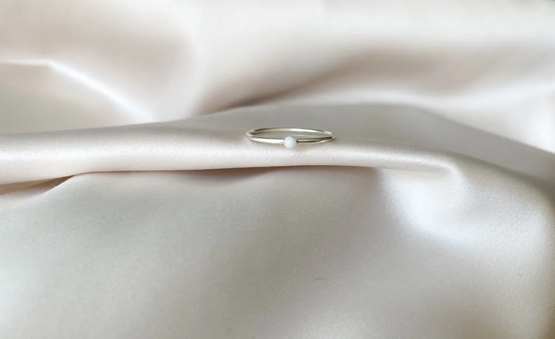 The Dainty Mothers Milk Ring - Sterling Silver — product image 3