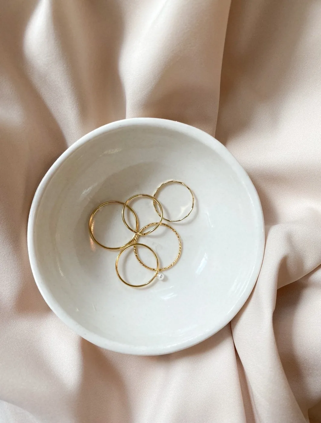 V Skinny Ring - 14k Gold Filled — product image 11