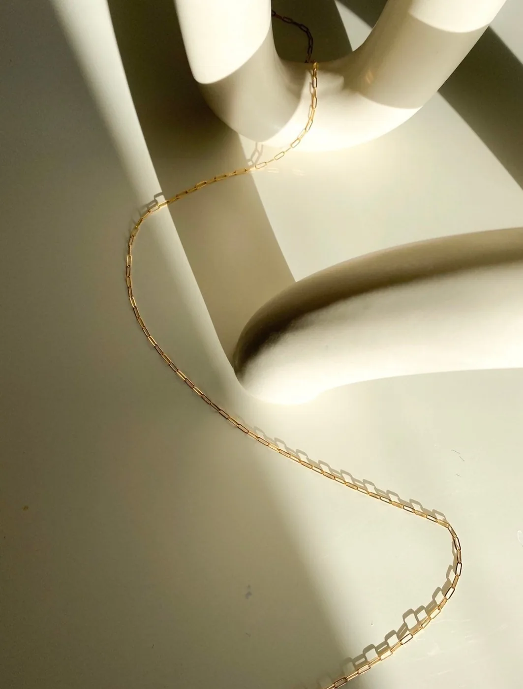 Staple Chain Necklace - 14k Gold Filled — product image 11