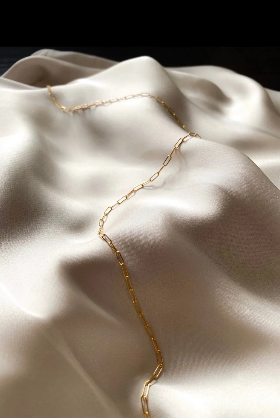 Staple Chain Necklace - 14k Gold Filled — product image 7