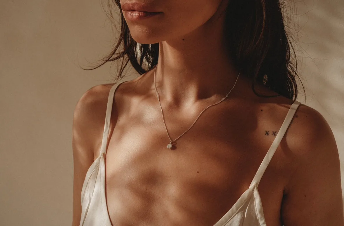 Mothers Milk Necklace 6mm pendant- Sterling Silver — product image 2