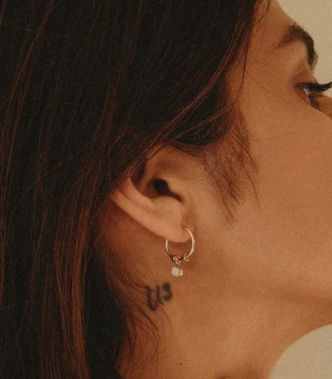Mothers Milk Hoop Earrings- 14K Gold Filled — product image 4
